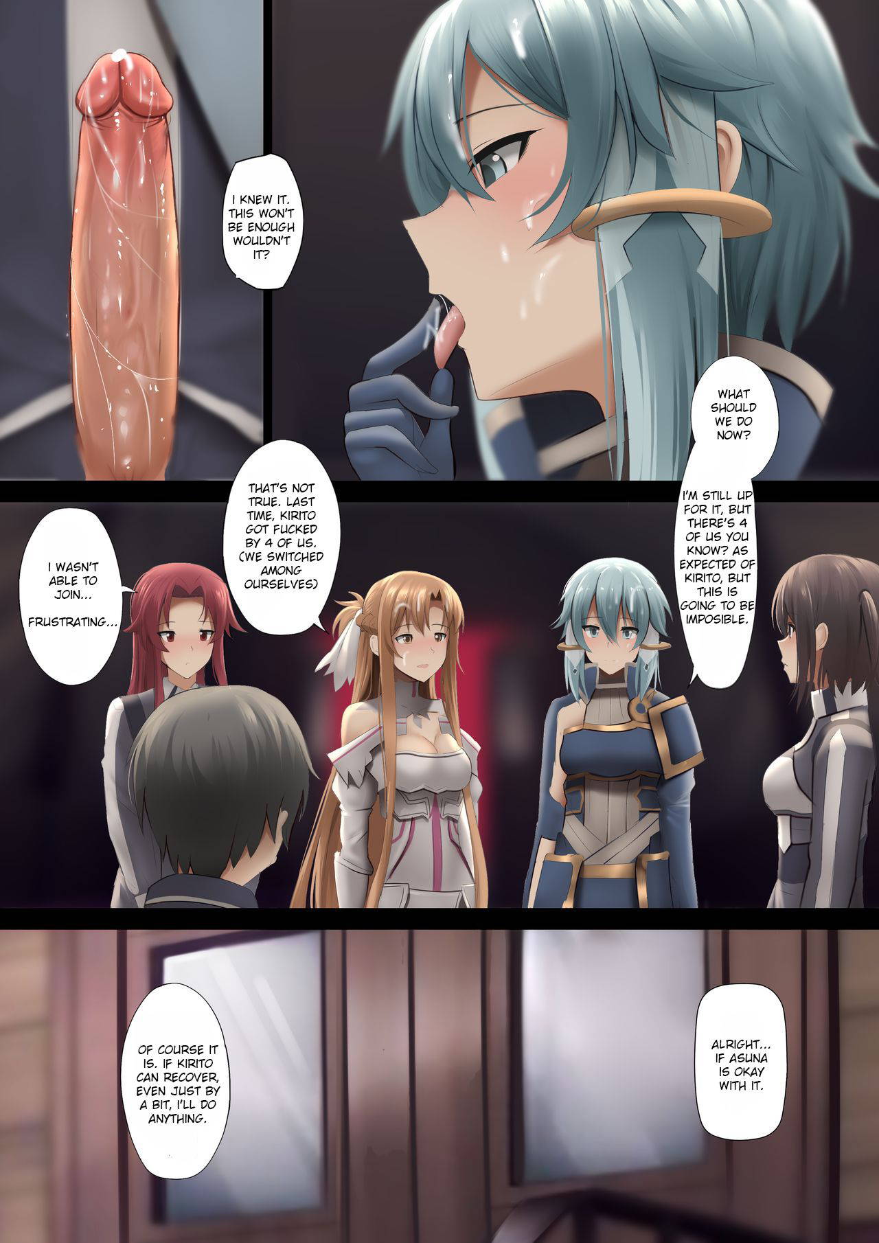 [Ginhaha] Taiyoushin Solus kara no Omoi (Sword Art Online) {Codecy's Bored Translations}