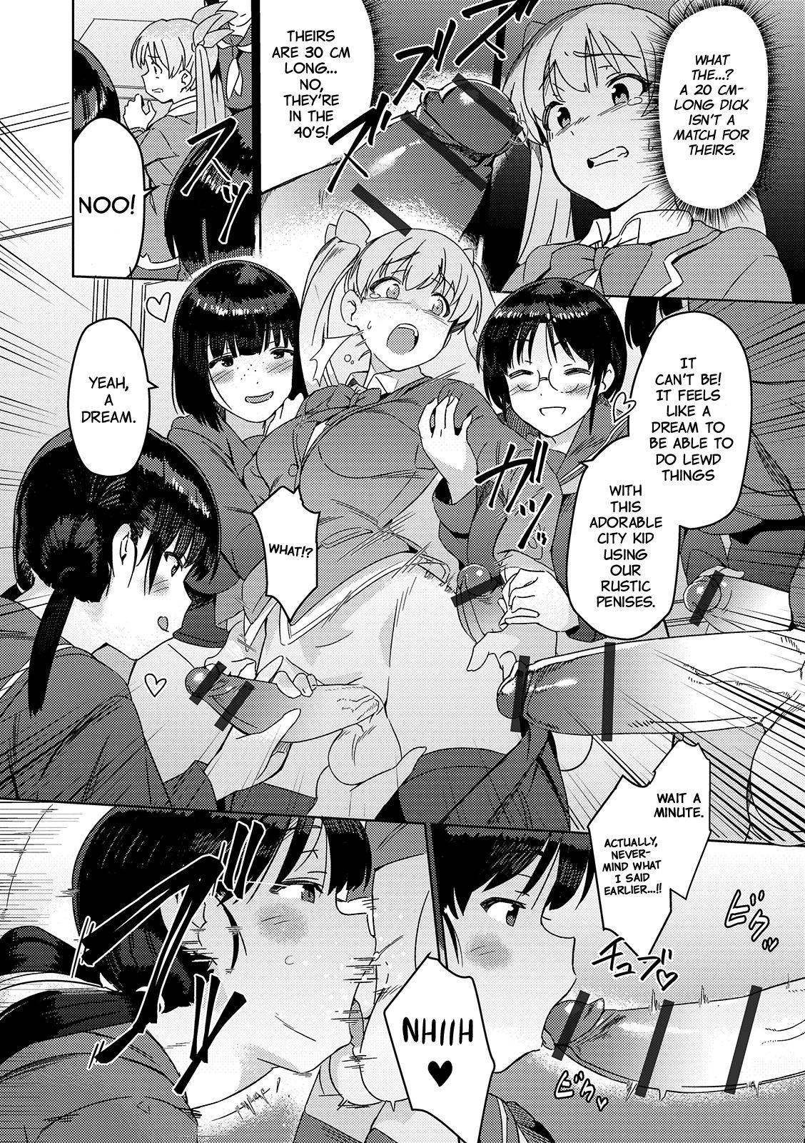 [Momo no Suidousui] Saikyou Futanari Tenkousei | The Strongest Futanari Transfer Student (Futanari Friends! 07) [English] {Hennojin}