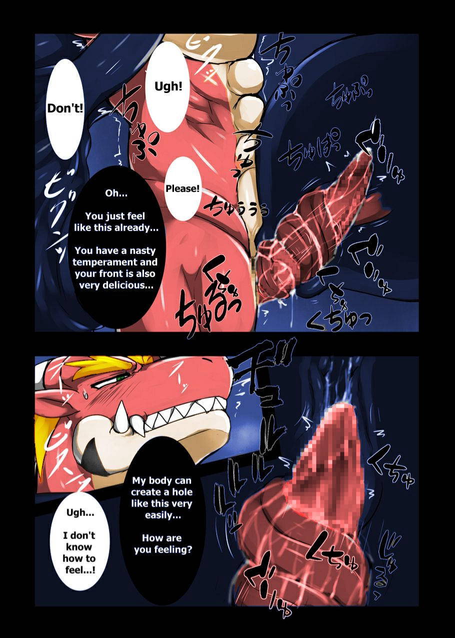 [Keito] Crimson Dragon Dyed in Black [English] [Colorized] [Digital]