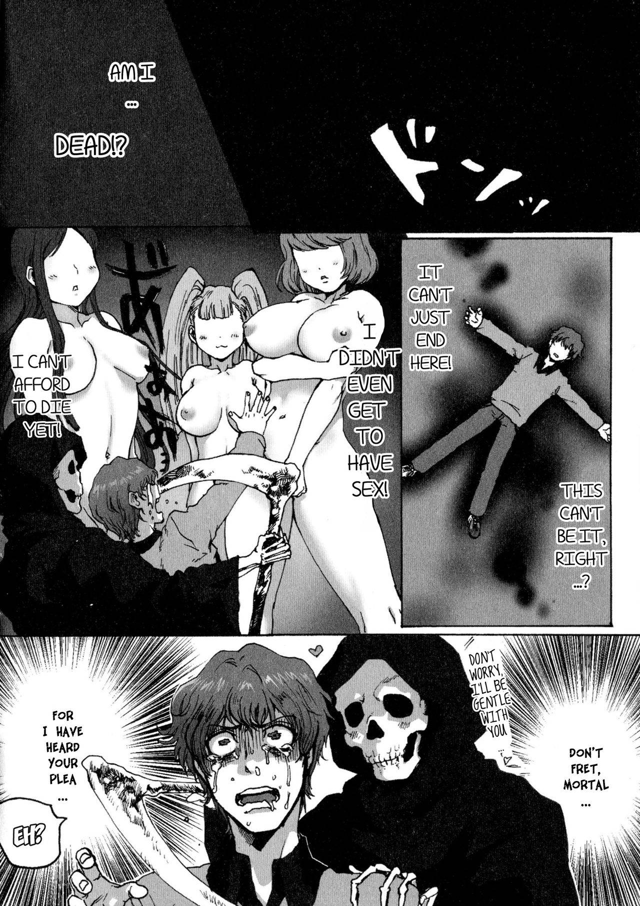 [Miura Monzetsu] Death's Grip Switcheroo (Nyotaika Dynamites 2) [English] [gender.tf]