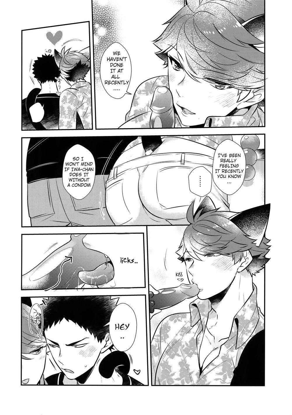 (RTS!!18) [Rototika (Kamishi Yue)] Iwa-chan no Neko ni Naritai 7 | I want to become Iwa-chan's Cat! 7 (Haikyuu!!) [English] [mayonyaka]