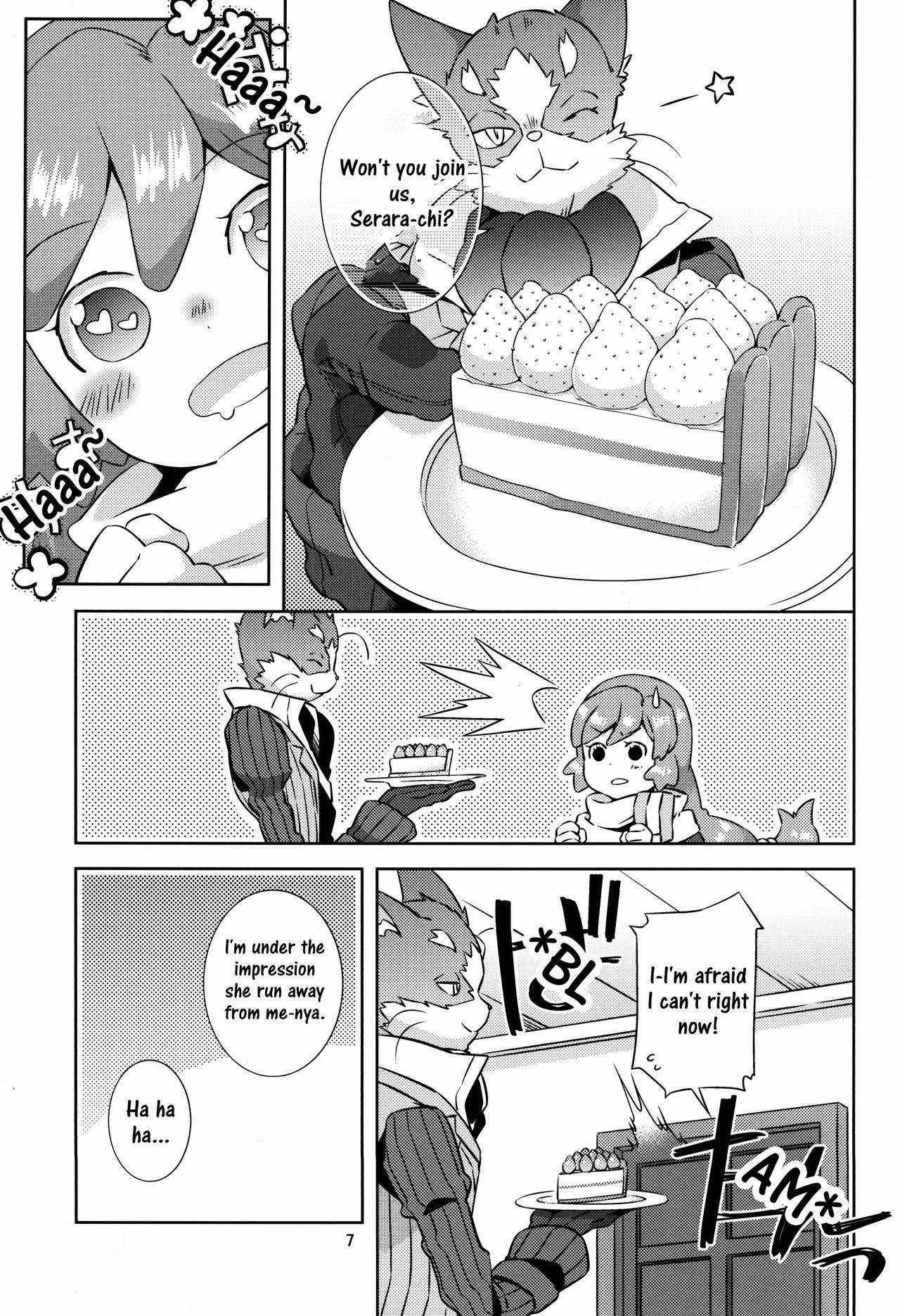 (C87) [Ichinichi Sanjou (Jinguu Kozue)] Seraracchi Itadakimasu Nyan | Don't mind if I do, Serara-chi! (Log Horizon) [English] [EHCOVE]