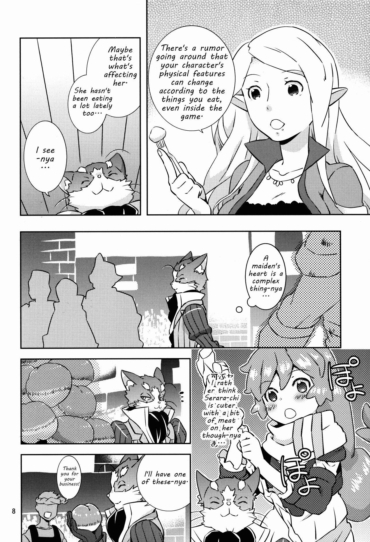 (C87) [Ichinichi Sanjou (Jinguu Kozue)] Seraracchi Itadakimasu Nyan | Don't mind if I do, Serara-chi! (Log Horizon) [English] [EHCOVE]