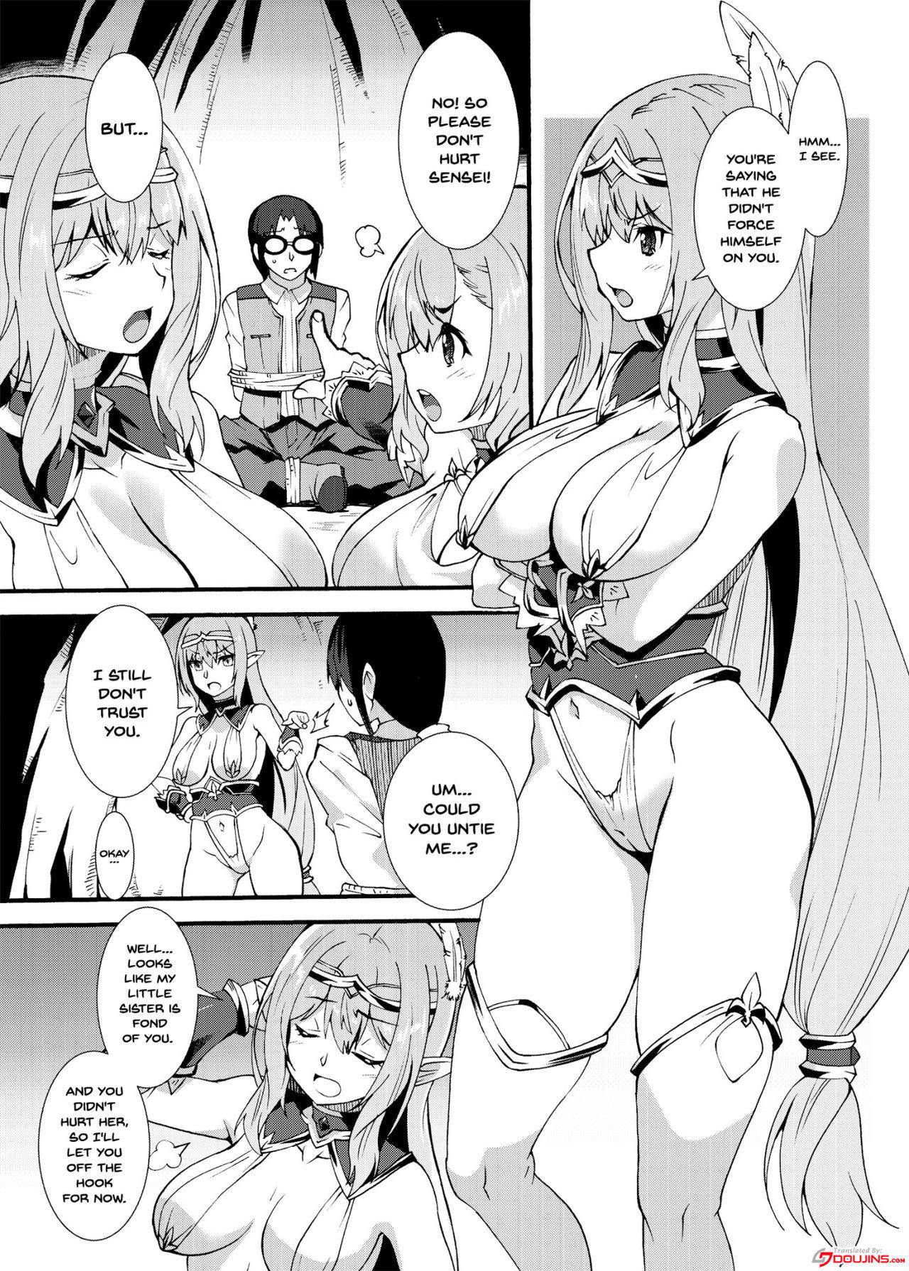 [Makuu Gundan (Shinozuka Atsuto)] Sukebe Elf Tanbouki 2 | Lewd Elf Tanbouki 2 [English] {Doujins.com} [Digital]