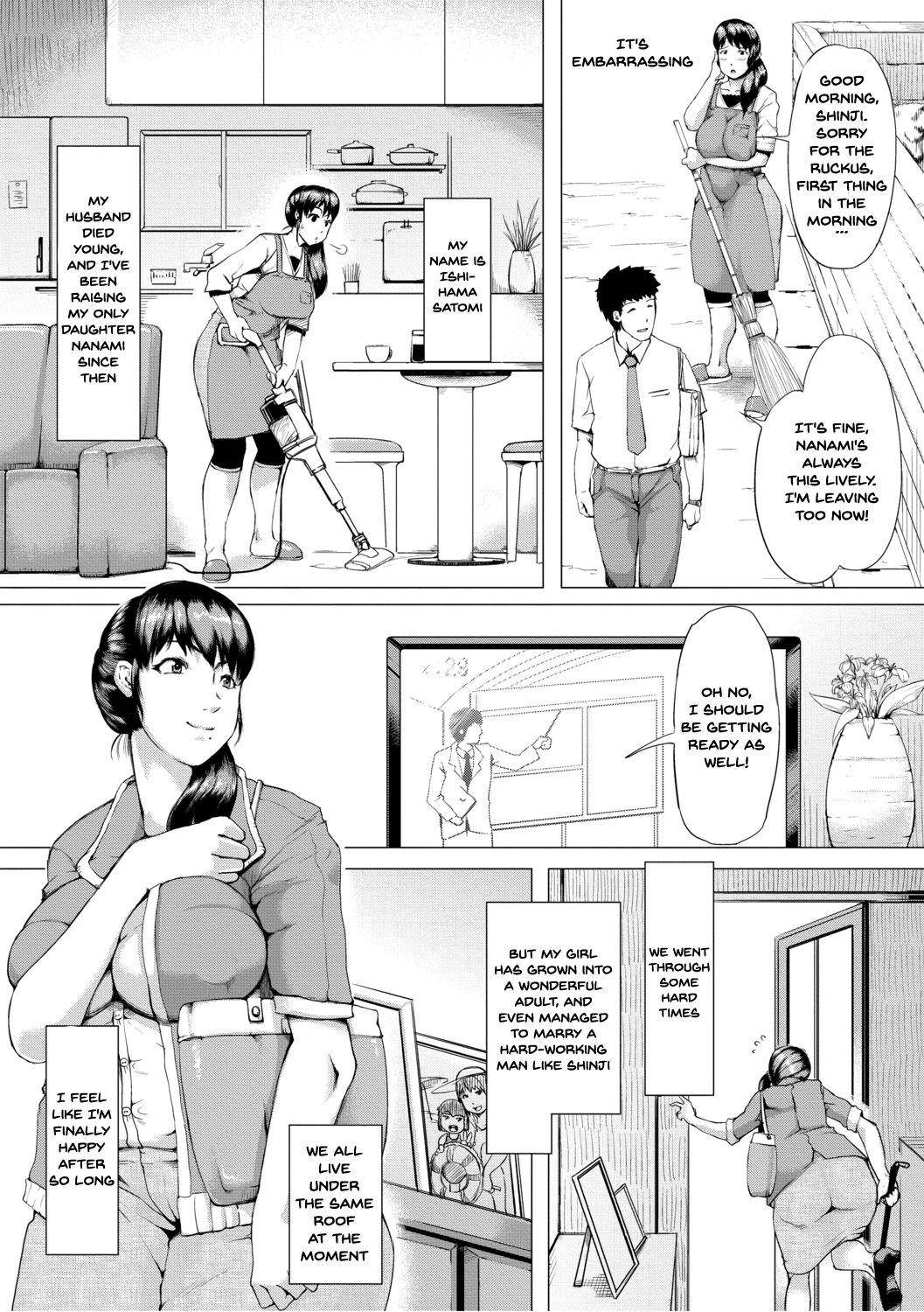 [Kizaru] Gibo ga Haramu Made Zenpen | Until My Mother-in-Law is Pregnant - Part1 (Nikuheki Shibori -Monmon Muchi Oba Body-) [English] {Doujins.com} [Digital]