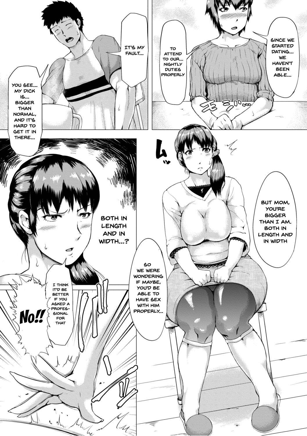 [Kizaru] Gibo ga Haramu Made Zenpen | Until My Mother-in-Law is Pregnant - Part1 (Nikuheki Shibori -Monmon Muchi Oba Body-) [English] {Doujins.com} [Digital]