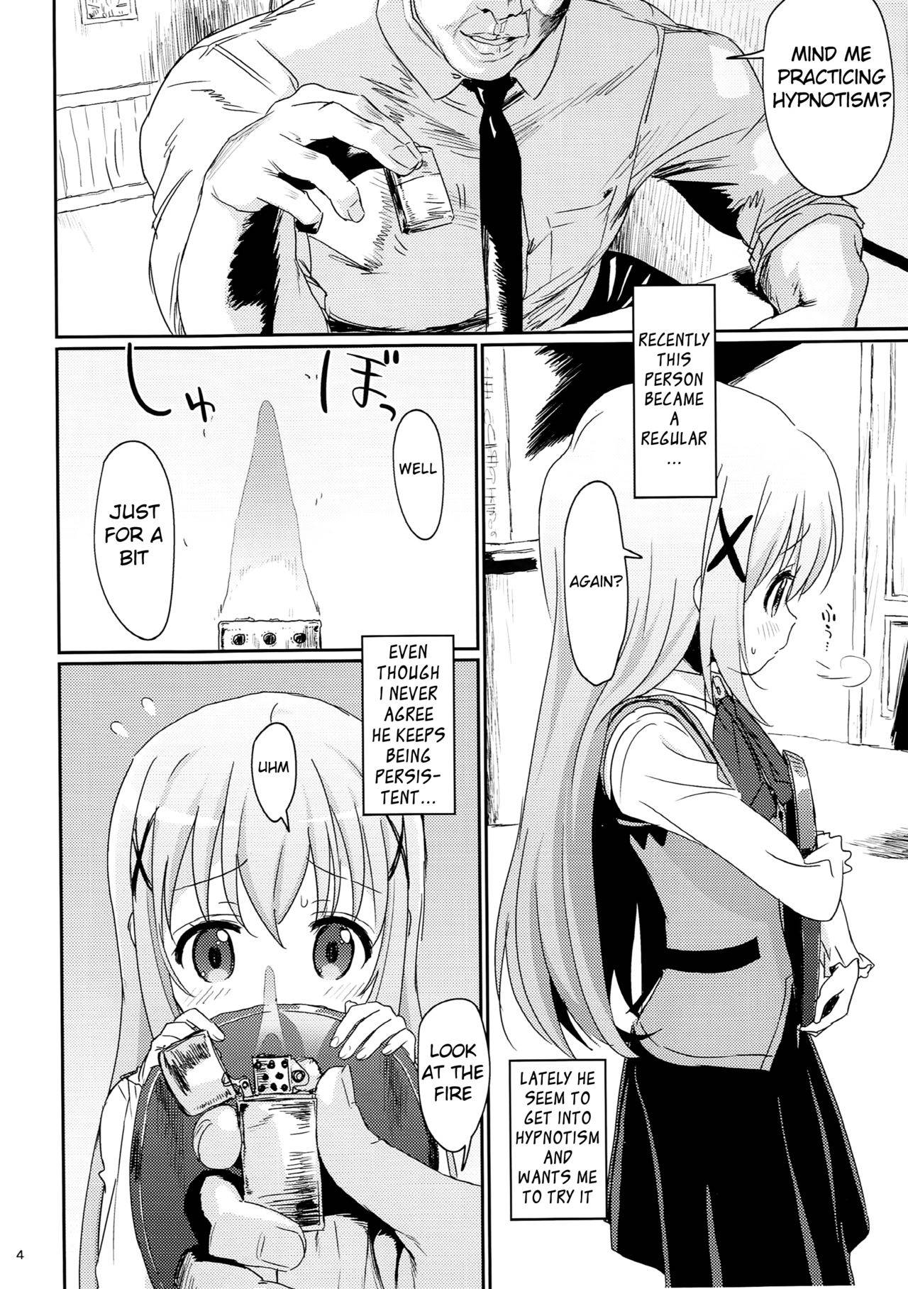 (C90) [2nd color (Typehatena)] Saimin nante Kakaru Wake Naijanaidesuka | Hypnosis doesn't really work, does it? (Gochuumon wa Usagi desu ka?) [English] [Mongolfier]