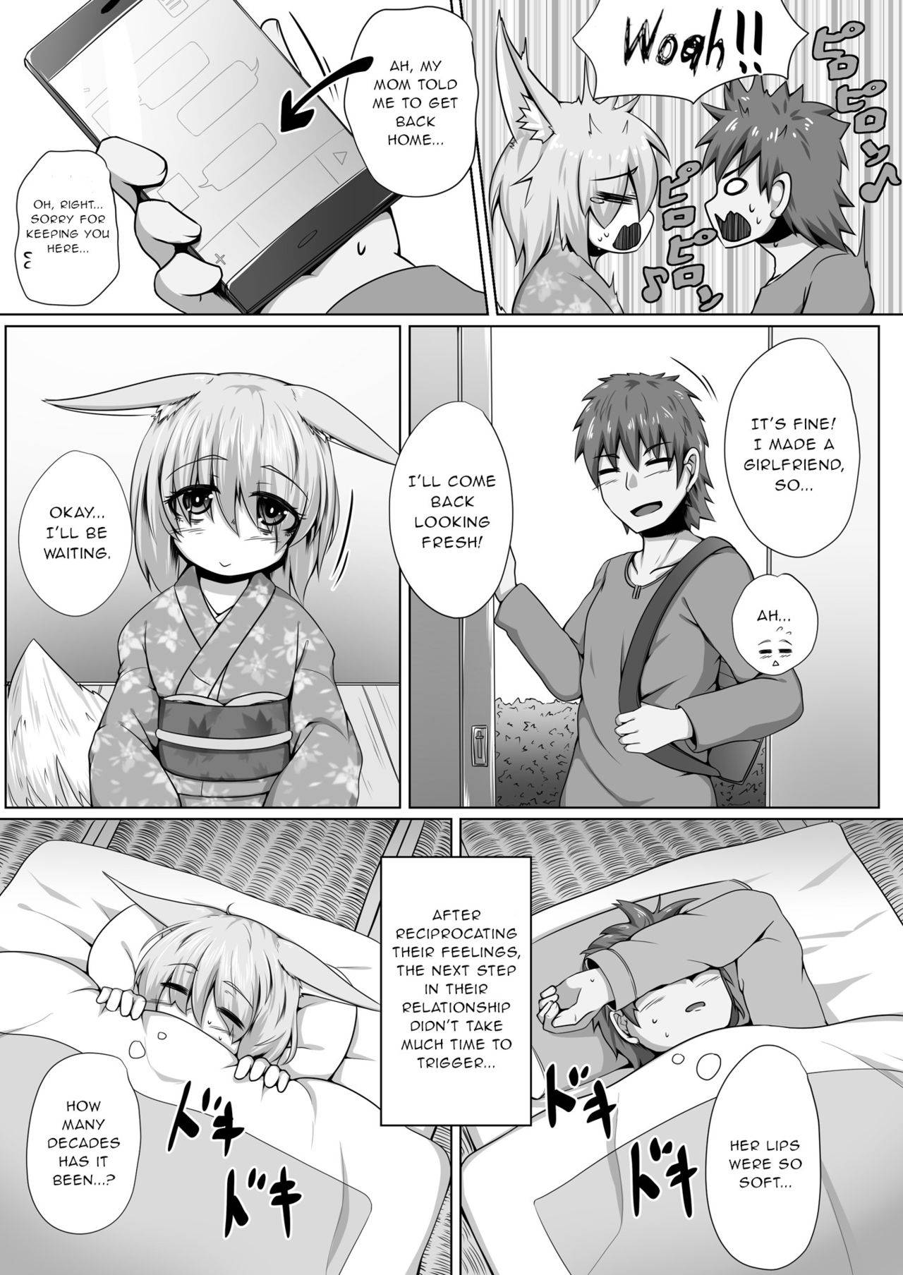 [Toriaezu. (Kitsunekov)] Kitsune no Happy End [English]