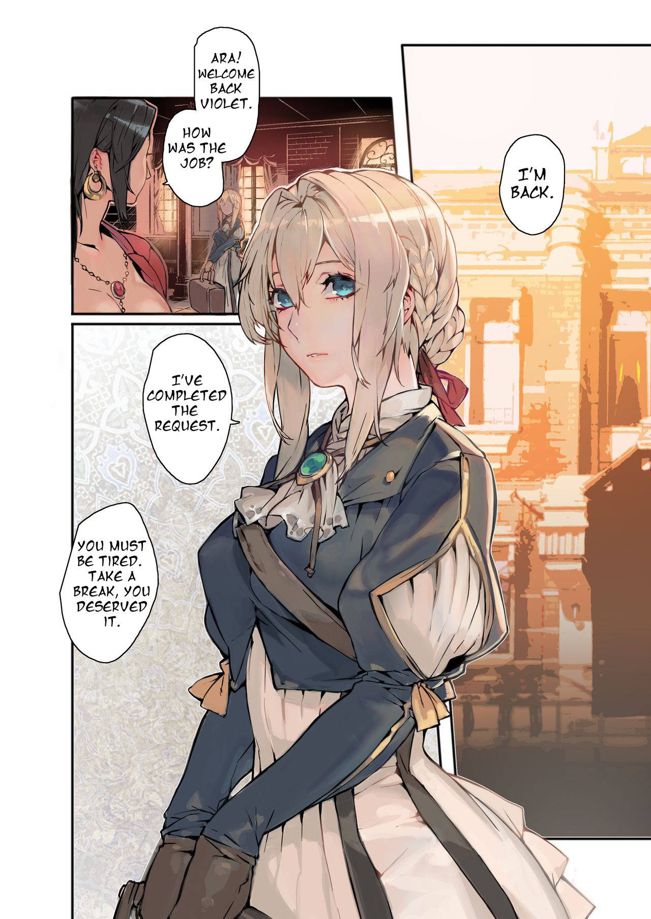 [Aoin no Junreibi (Aoin)] Dreaming Garden(Violet Evergarden) [English TL] [Digital]