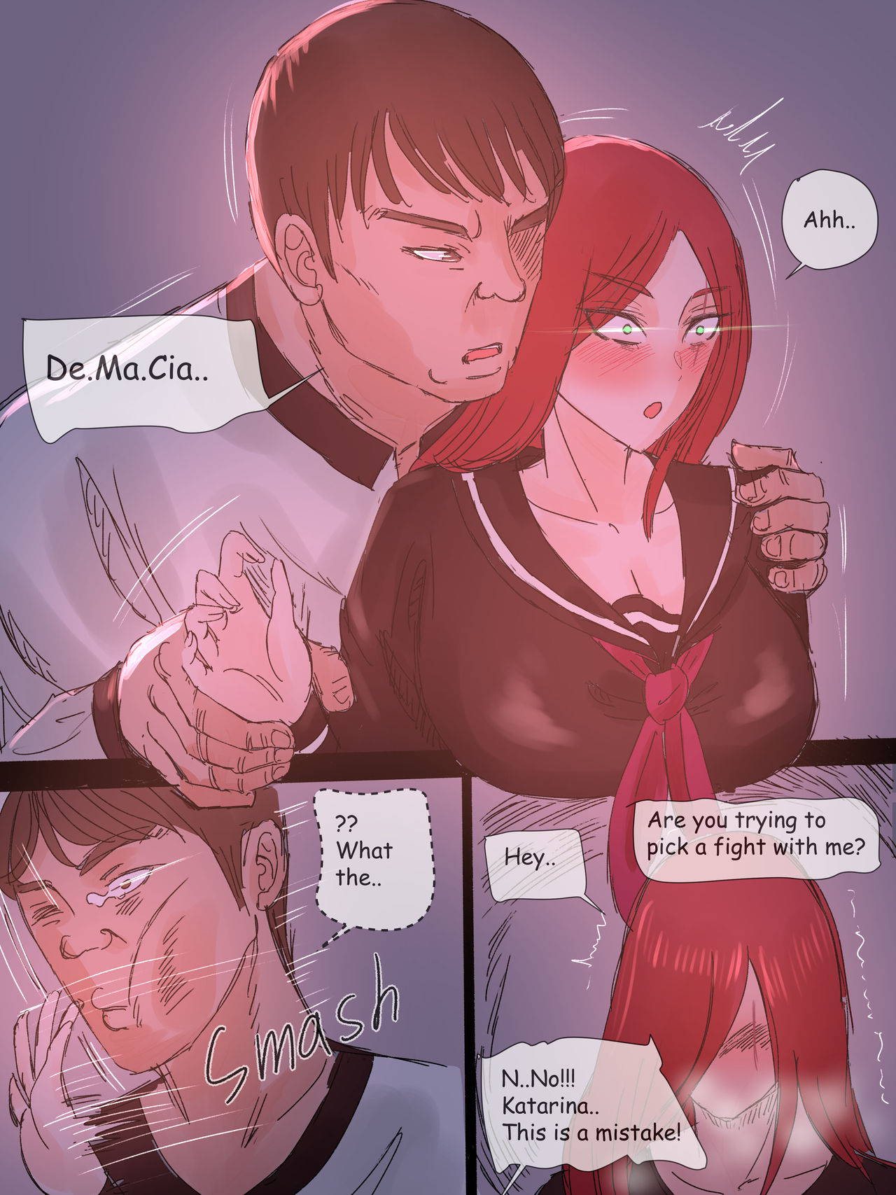 [laliberte] Katarina &Garen01[English]