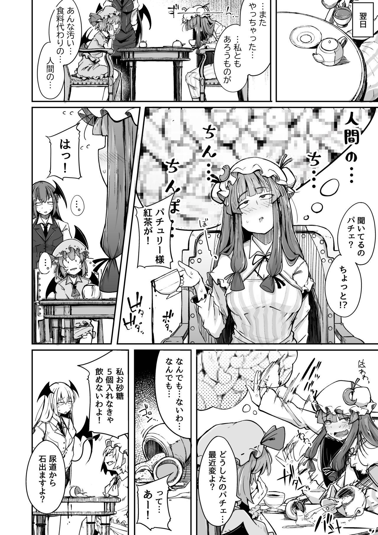 [Jikahatsudensho (flanvia)] Ana to Muttsuri Dosukebe Daitoshokan 2 (Touhou Project) [Sample]