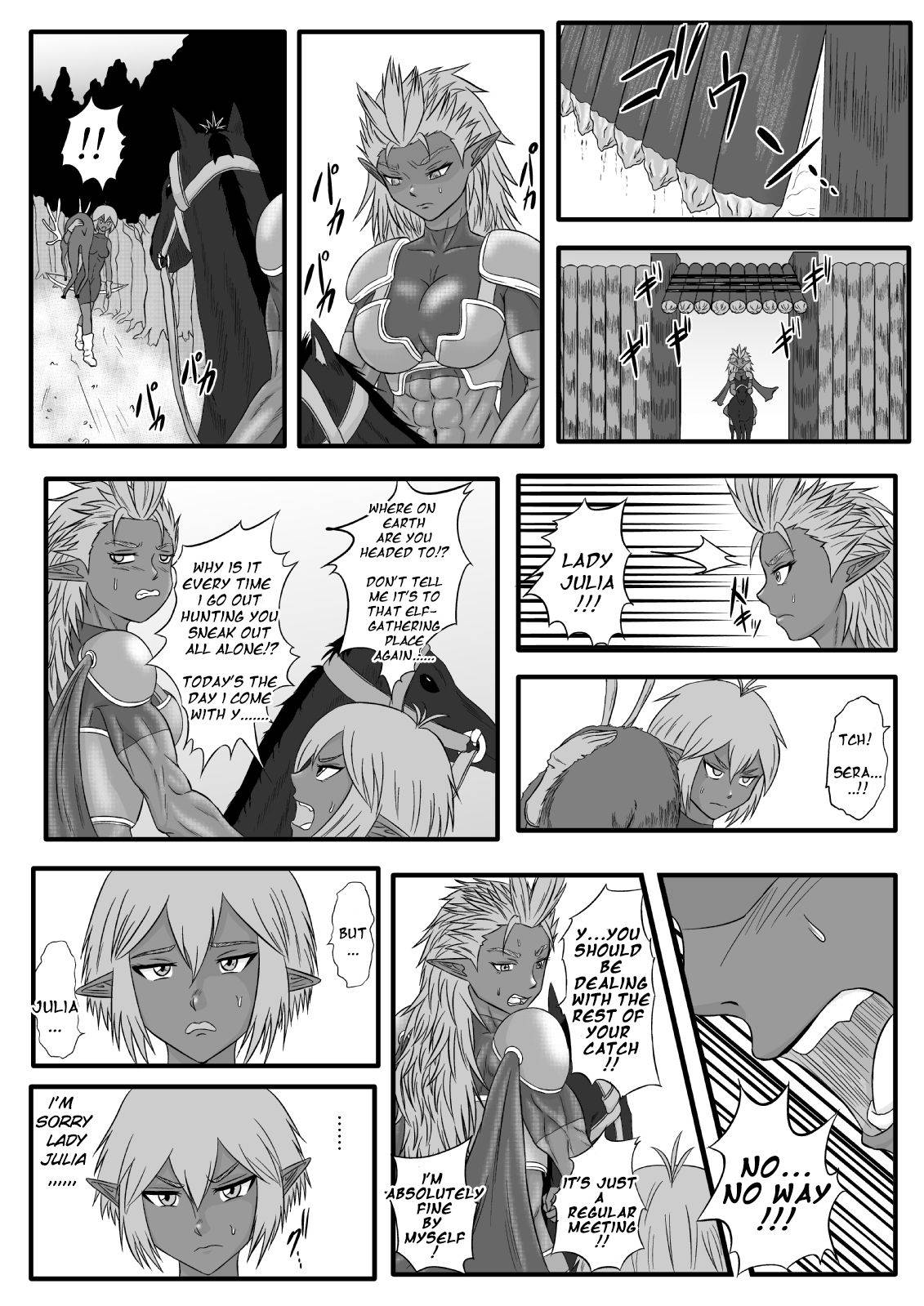 [Tick (Tickzou)] Kusuguri Goumon Taikyuu Hon ~Dark Elf Sokkin Hen~ | Tickling Torture Endurance Book ~Dark Elf Entourage~ [English] [Taipan Translationz]