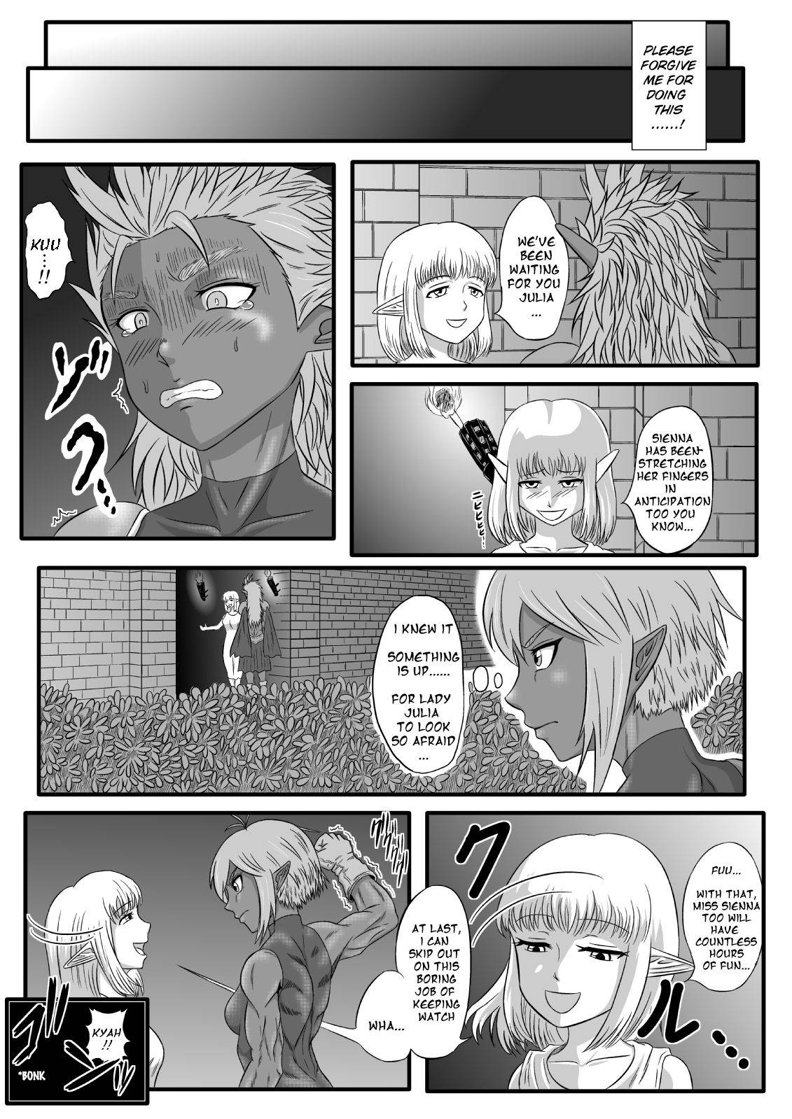 [Tick (Tickzou)] Kusuguri Goumon Taikyuu Hon ~Dark Elf Sokkin Hen~ | Tickling Torture Endurance Book ~Dark Elf Entourage~ [English] [Taipan Translationz]