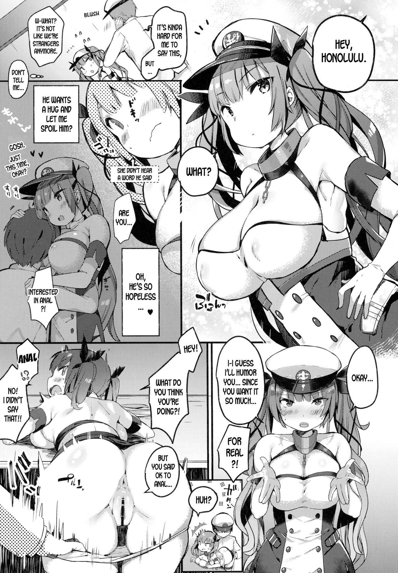 (COMIC1☆13) [mocha 2popcorn (Kibii Mocha)] Kanojo wa Zettai Kotowaranai (Azur Lane) [English] [desudesu]