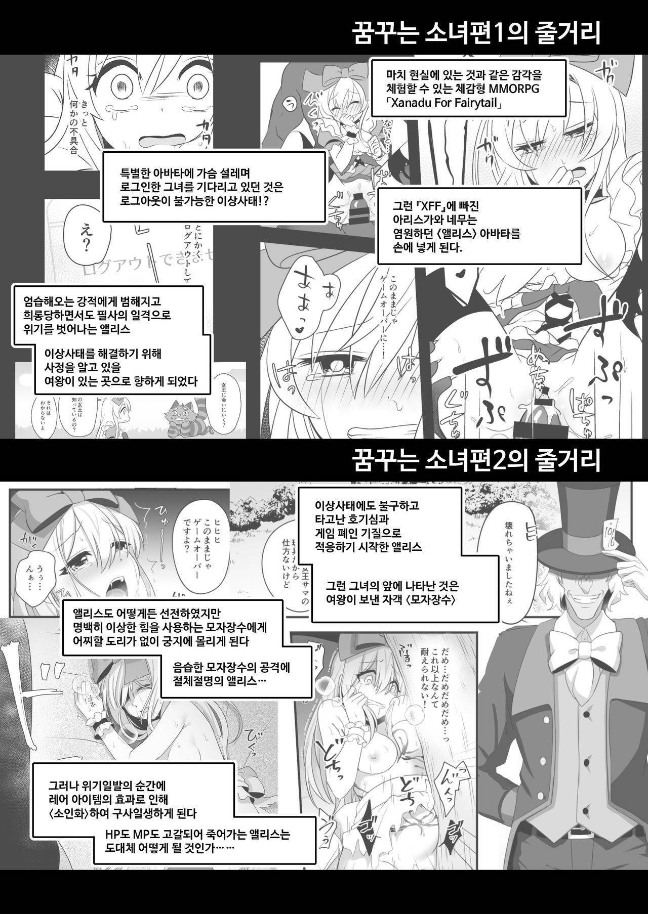 [Yajirushi Key (Meito)] Kasou Douwa wa Kiken ga Ippai!?if BoroMake Bad End Hen [Korean] [Digital]