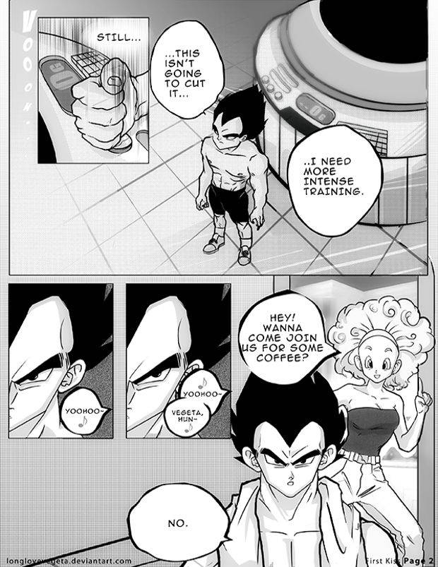 (C76) [circle (longlovevegeta)] First Kiss (Parody) [English] <DBZ, Dragon Ball, Vegeta, Bulma, Romantic, Romance>