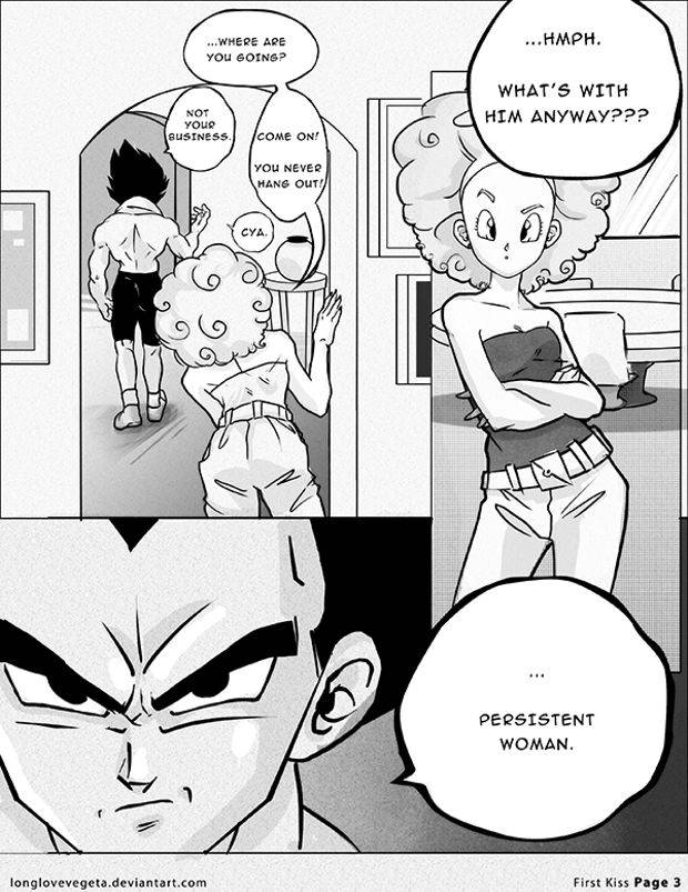 (C76) [circle (longlovevegeta)] First Kiss (Parody) [English] <DBZ, Dragon Ball, Vegeta, Bulma, Romantic, Romance>