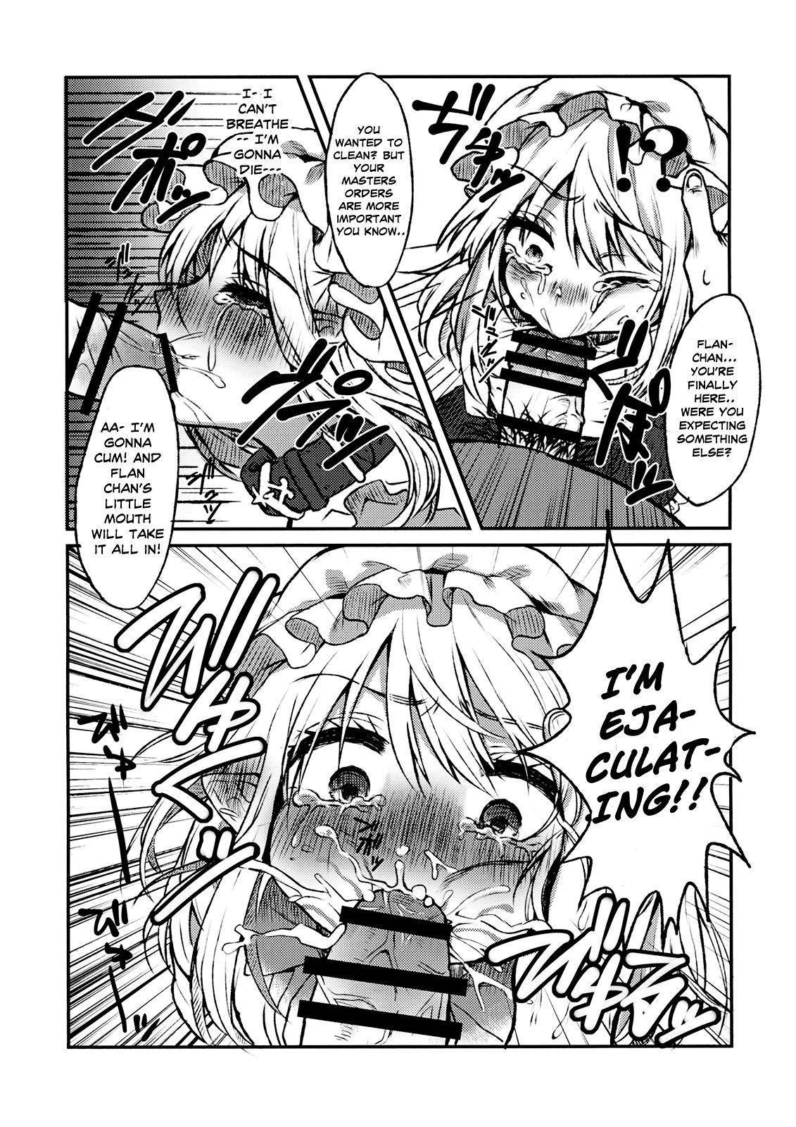 (Kouroumu 13) [Konpekitou (Touya)] Maid Flandre Kansatsu Nikki - Maid Flandre observation diary (Touhou Project) [English] [Spruce Tree Scans]