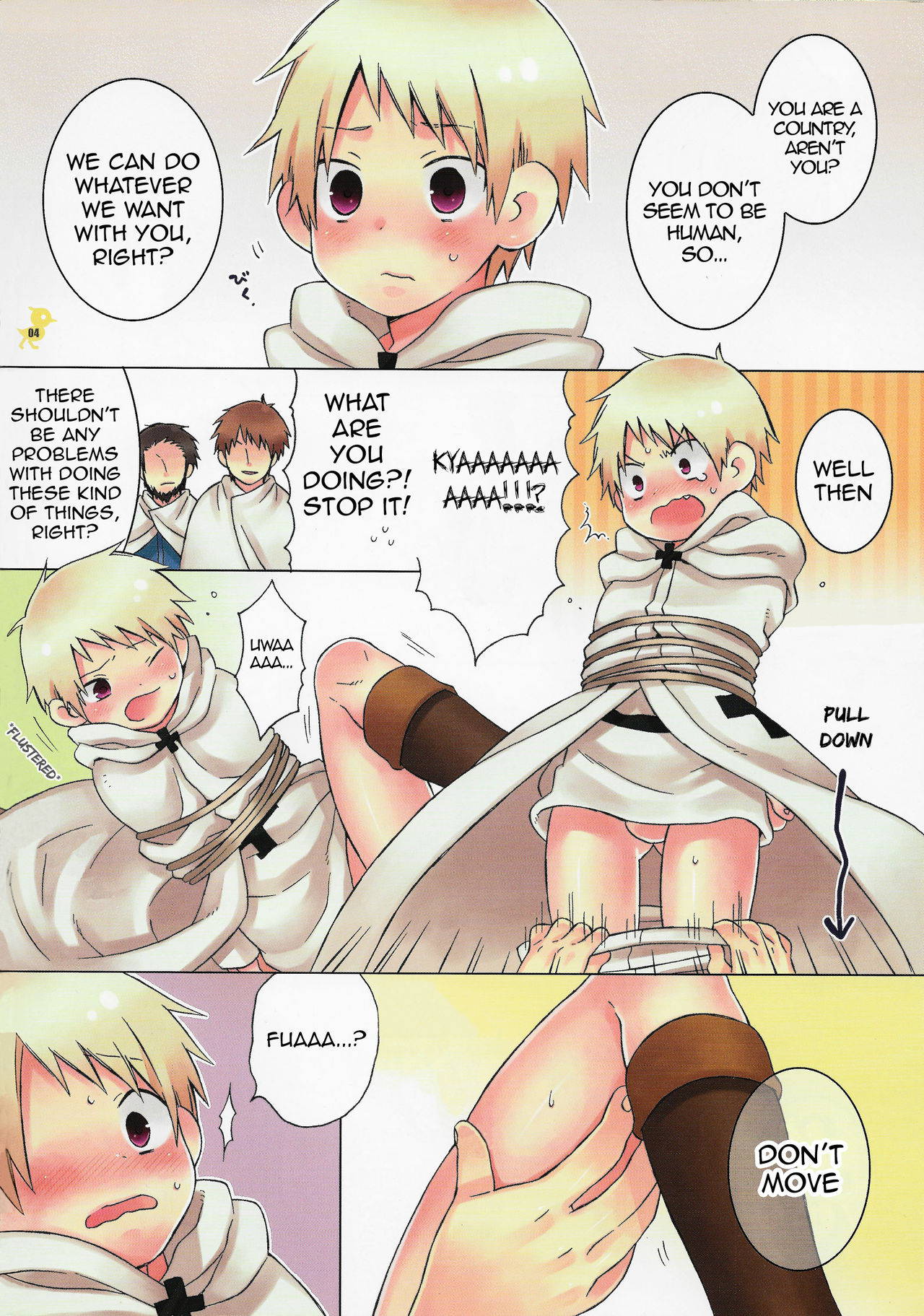 (Shota Scratch 10) [Kujira no Mori (Ao)] Shotatte Ittai Nandesuka? (Axis Powers Hetalia) [English] {Chin²}