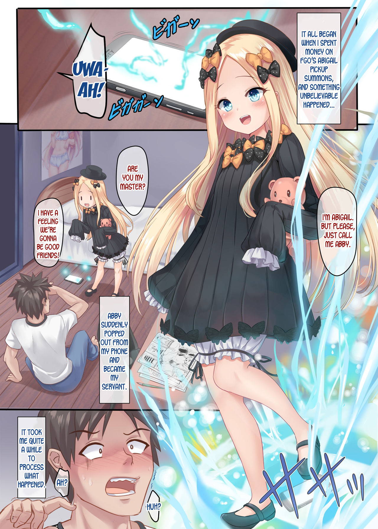 [Milkshake Work (Milkshake)] Abigail H Gakushuu Seikatsu (Fate Grand Order) [English] [desudesu] [Digital]