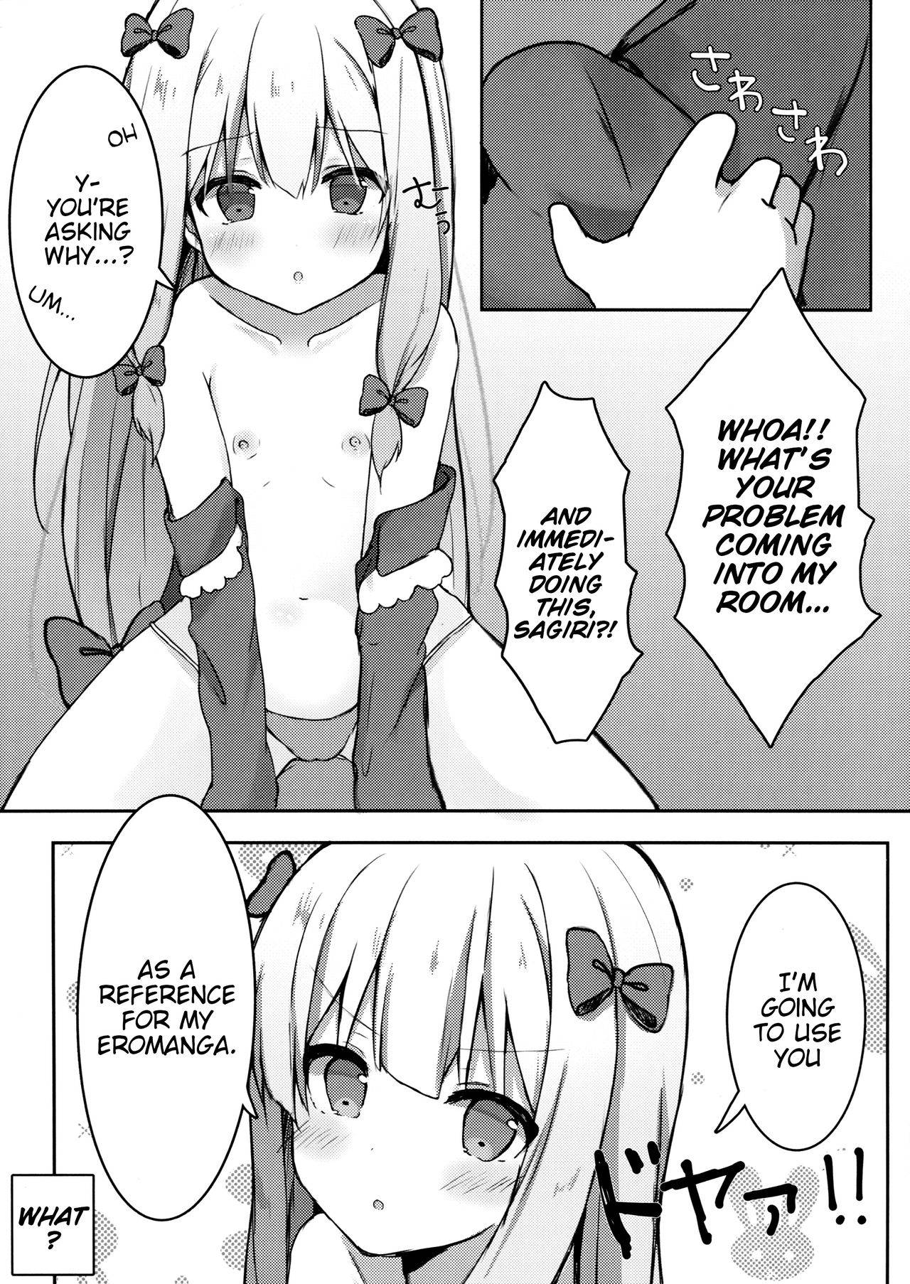 (C92) [Poyopoyosky (Saeki Sola)] Eromanga Sensei no Shiryou ni Natte Ippai Pakopako Suru Hon | Becoming Eromanga-Sensei's Reference Material and Having a Lot of Sex with Her: The Book (Eromanga Sensei) [English] [Between3and20chars + Brook09]