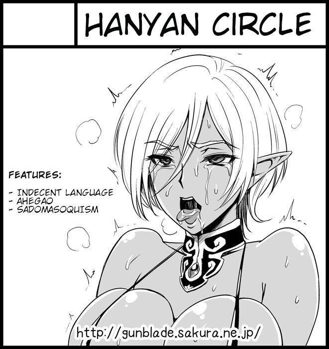 (Futaket 13) [Hanyan. (Nekomimi Kanon)] Futanari Dark Elf Soku Ochi Fu-sama Acme | The orgasm of a futanari dark elf fallen into degeneracy [English]