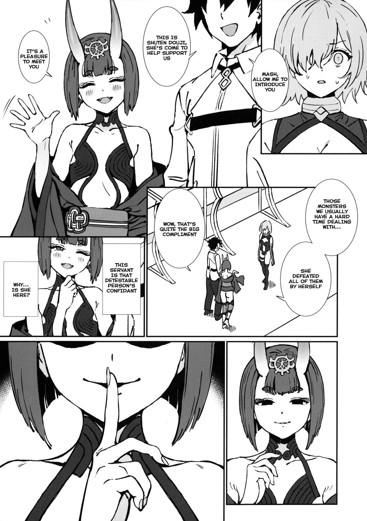 (Akihabara Chou Doujinsai) [OrangeMaru (Ame)] Anten | Turn for the Worse (Fate/Grand Order) [English] [c722435]