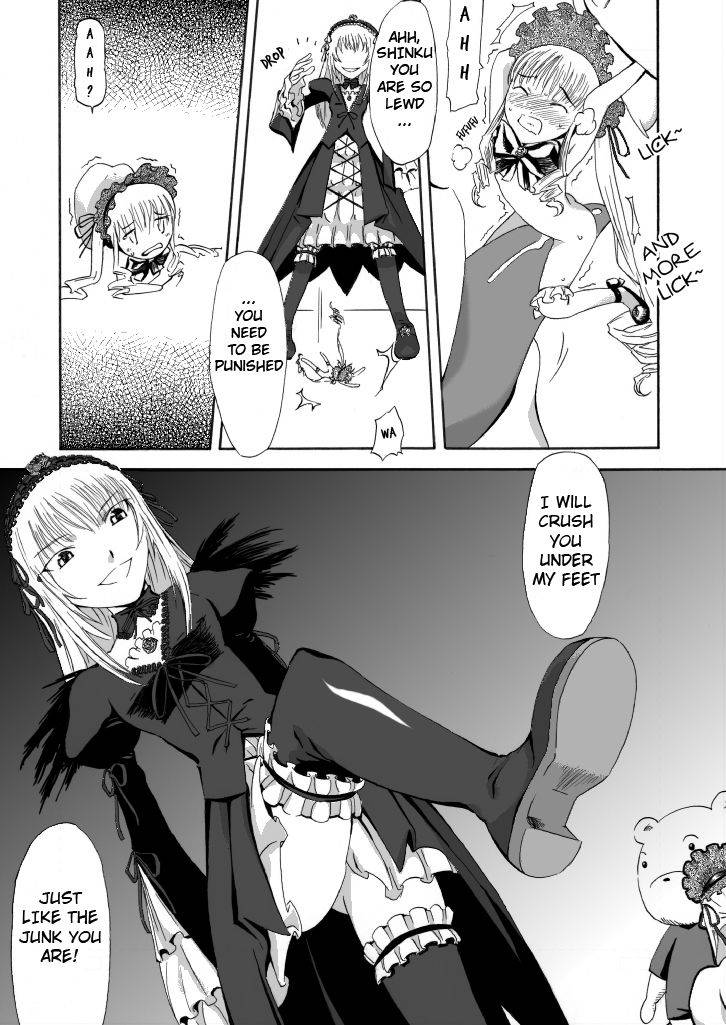 Rozen Maiden - Suigintou Size Fetish Doujin [English]