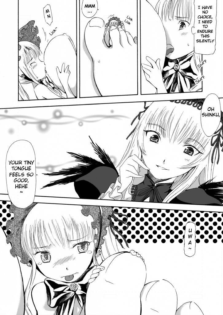 Rozen Maiden - Suigintou Size Fetish Doujin [English]