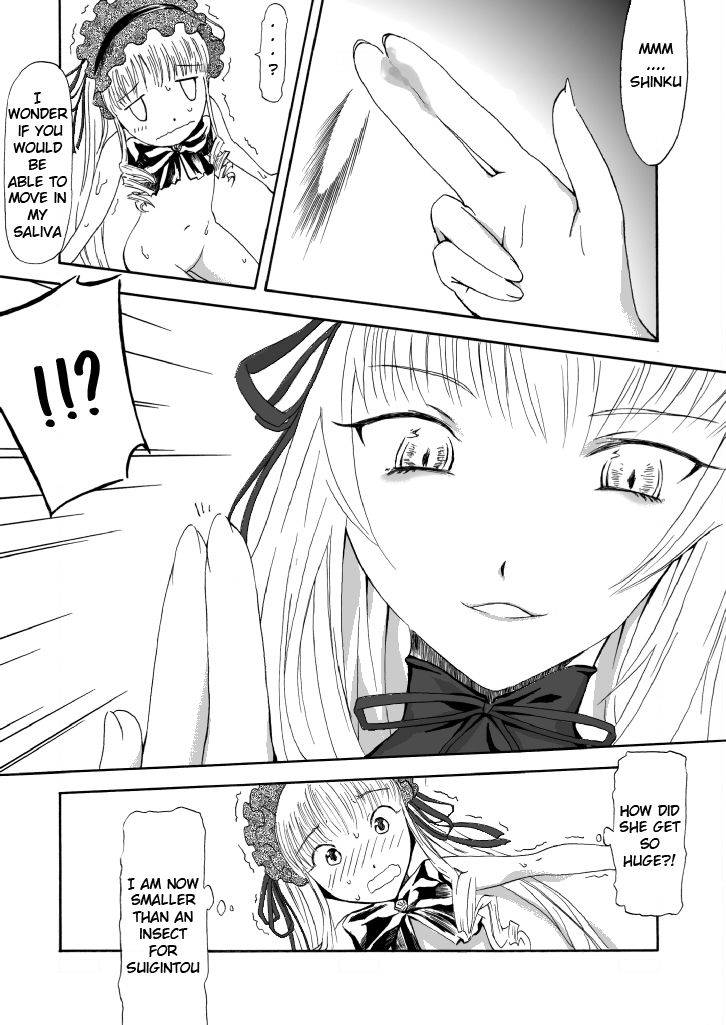 Rozen Maiden - Suigintou Size Fetish Doujin [English]