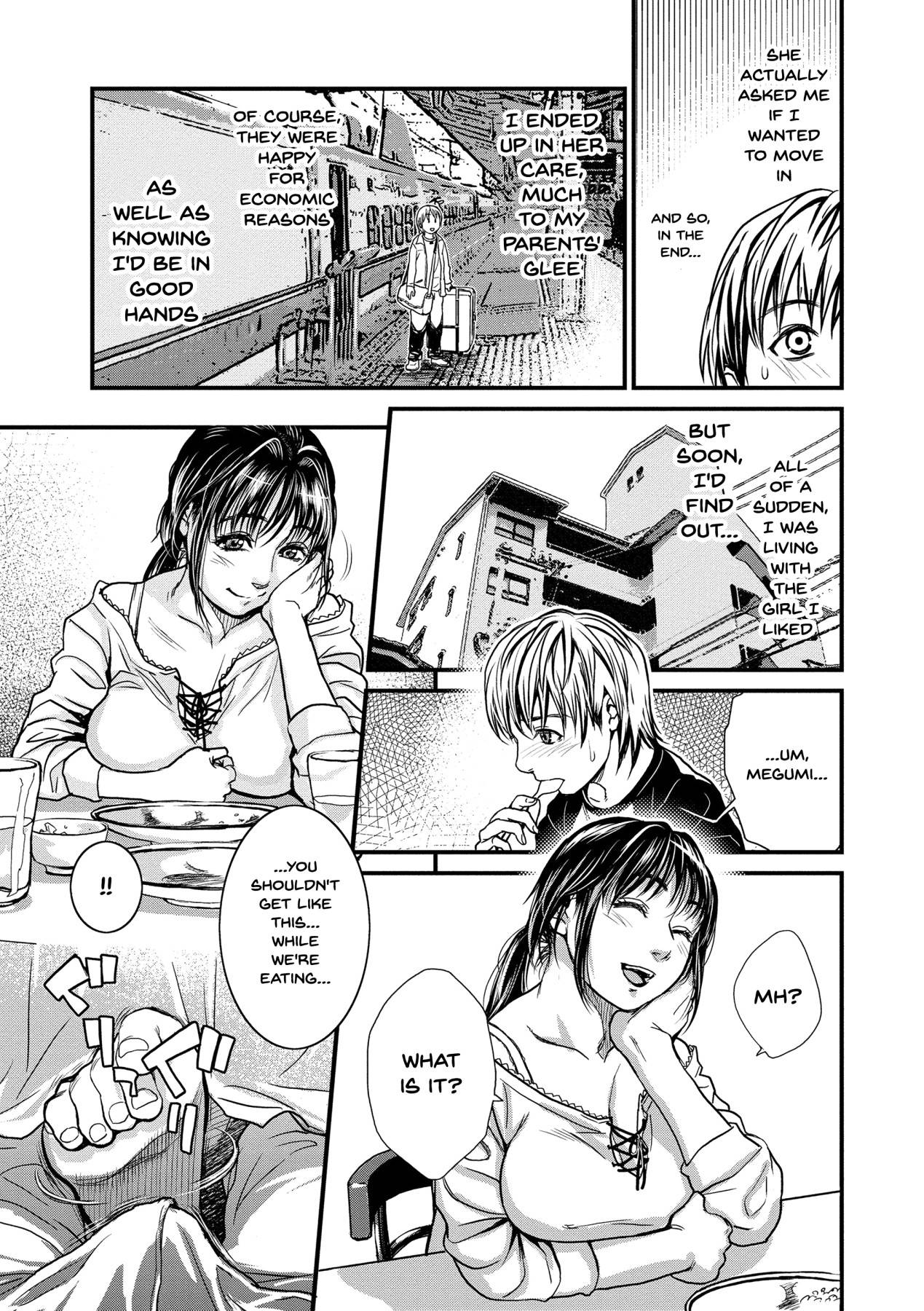 [Kenji Kishizuka] Boku to Itoko no Onee-san to | Together with my older cousin Ch. 1 [English] [Digital]