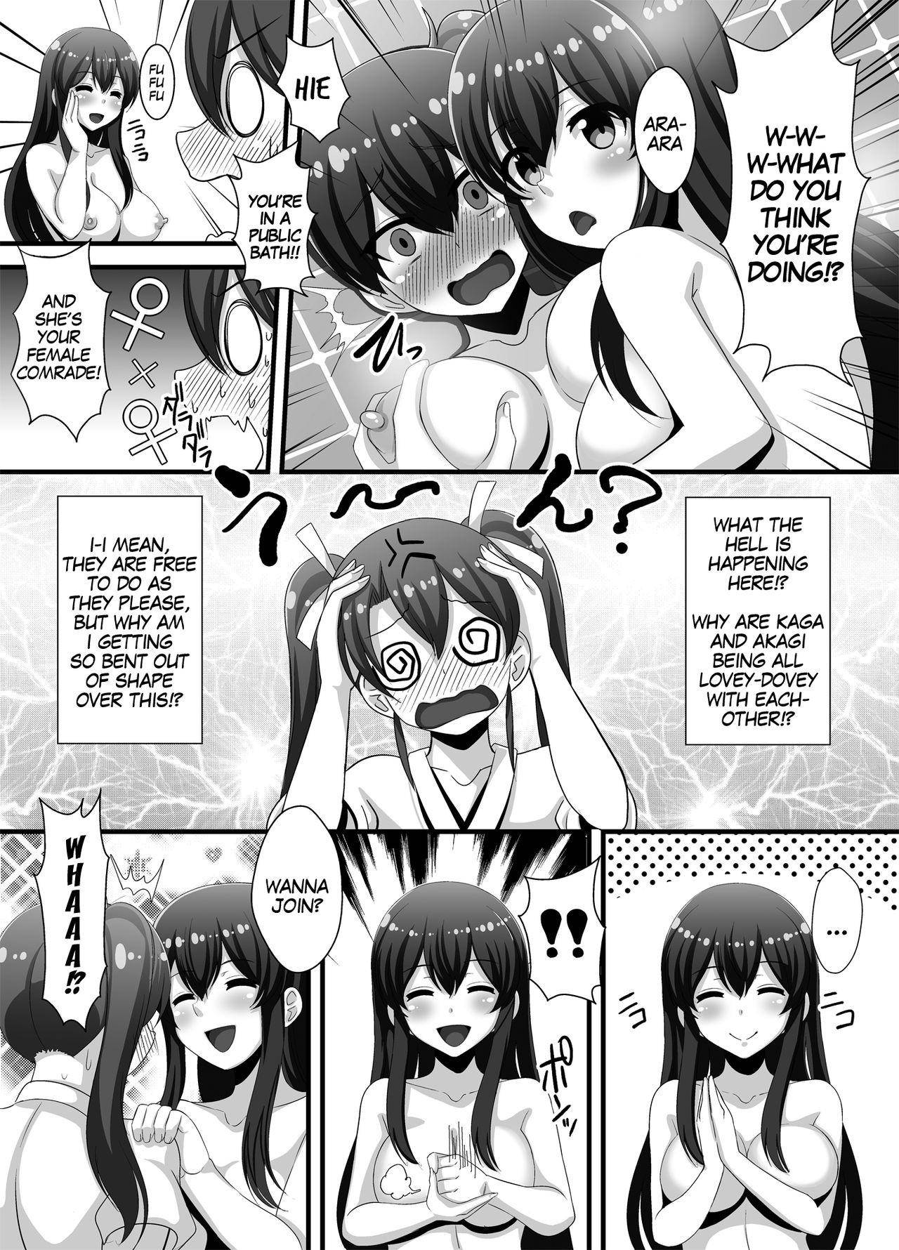 [Kleitos (Ryunosuke)] Wataru Chinjufu Yuri Bakari! Vol. 3 ~Akagi x Kaga x Zuikaku~ (Kantai Collection -KanColle-) [English] [MegaFagget] [decensored] [Digital]