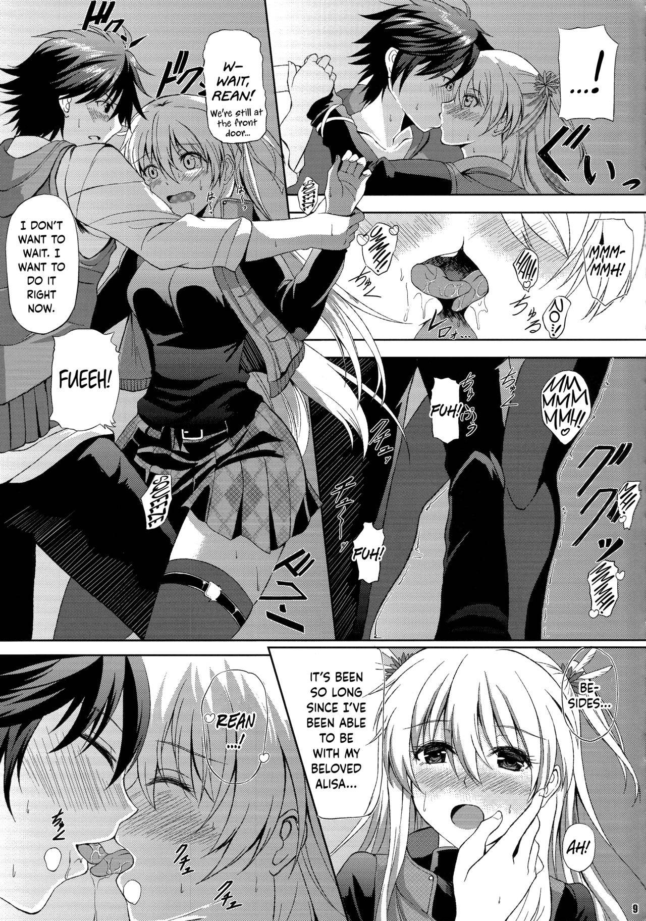 (C89) [The Seventh Sign (Kagura Yuuto)] Haiiro no Kishi no Ichiban Amai Kyuujitsu (The Legend of Heroes: Trails of Cold Steel) [English] {Hennojin}