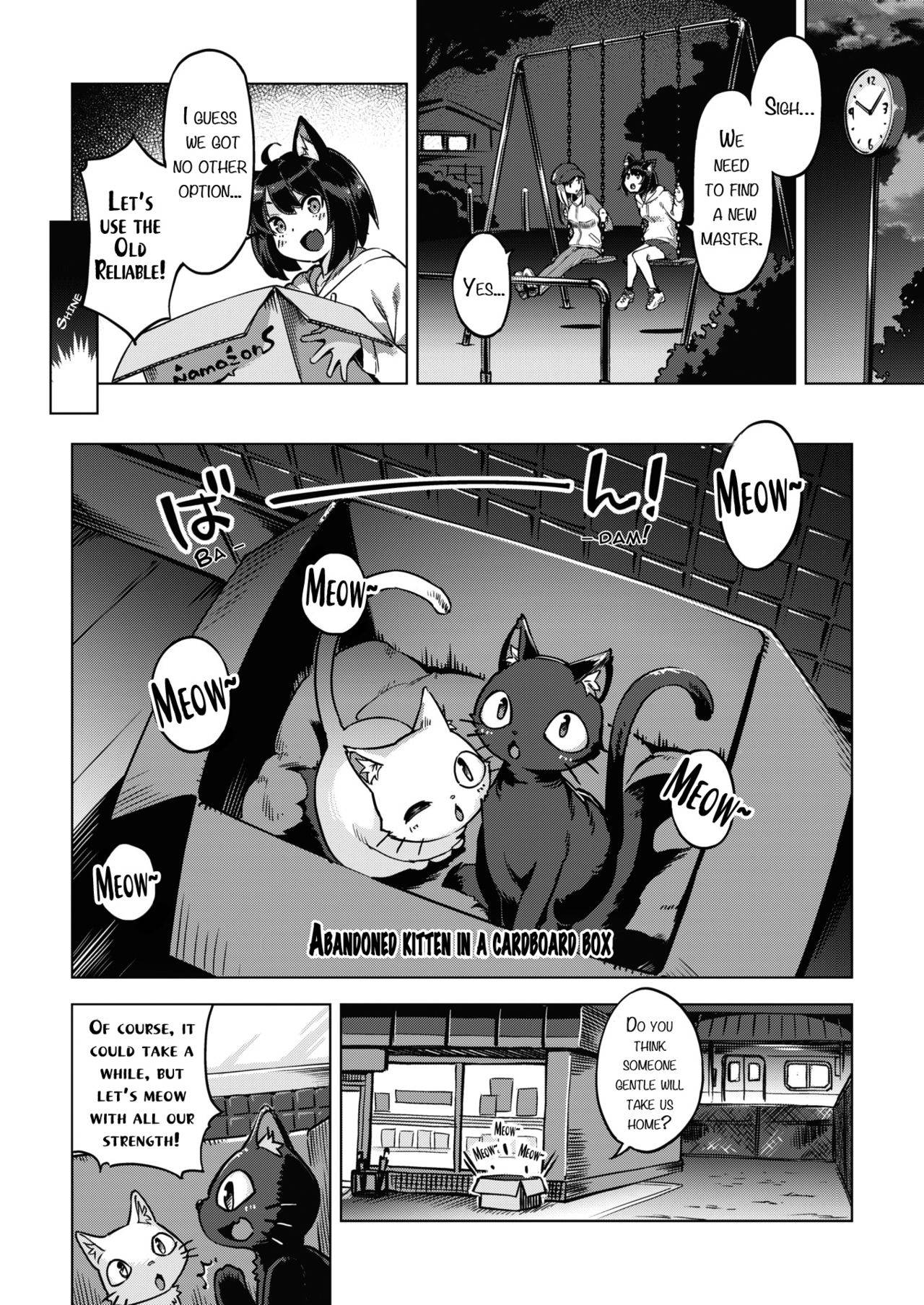 [Super Zombie] Oshikake Nyanko | Unwanted Kitties (COMIC Kairakuten BEAST 2020-07) [English] [Digital]