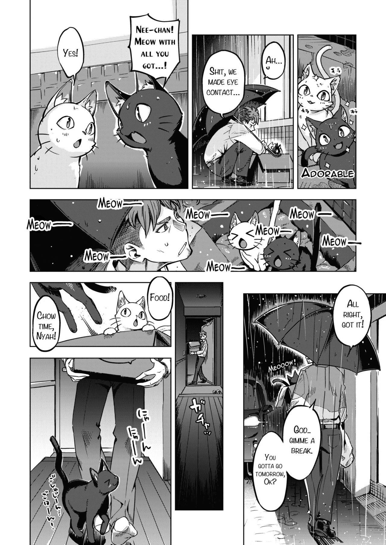 [Super Zombie] Oshikake Nyanko | Unwanted Kitties (COMIC Kairakuten BEAST 2020-07) [English] [Digital]