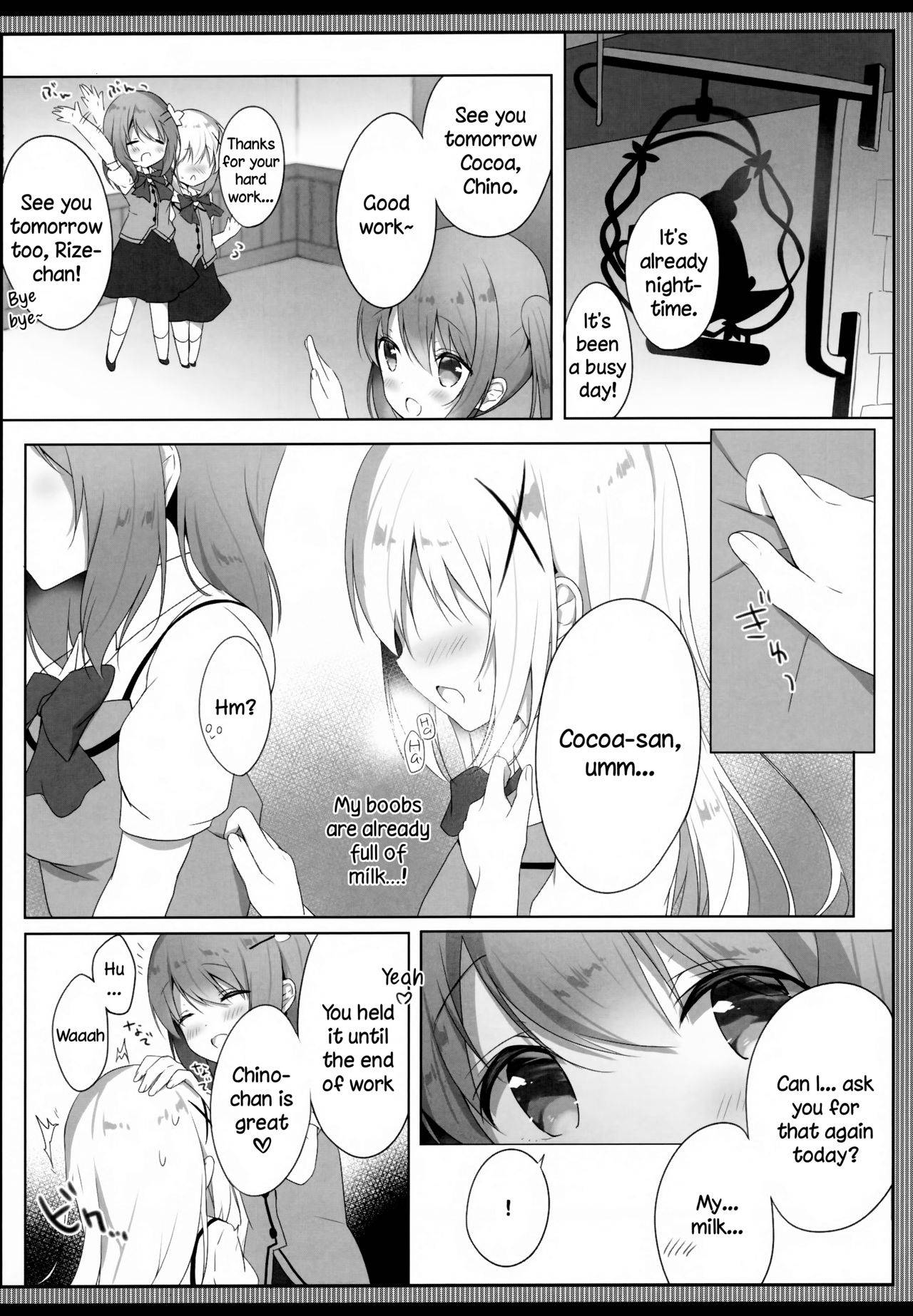 (C96) [Ame Usagi (Amedamacon)] Amatoro Chino Milk | Chino’s Sweet & Fatty Milk (Gochuumon wa Usagi desu ka?) [English] [DKKMD Translations]