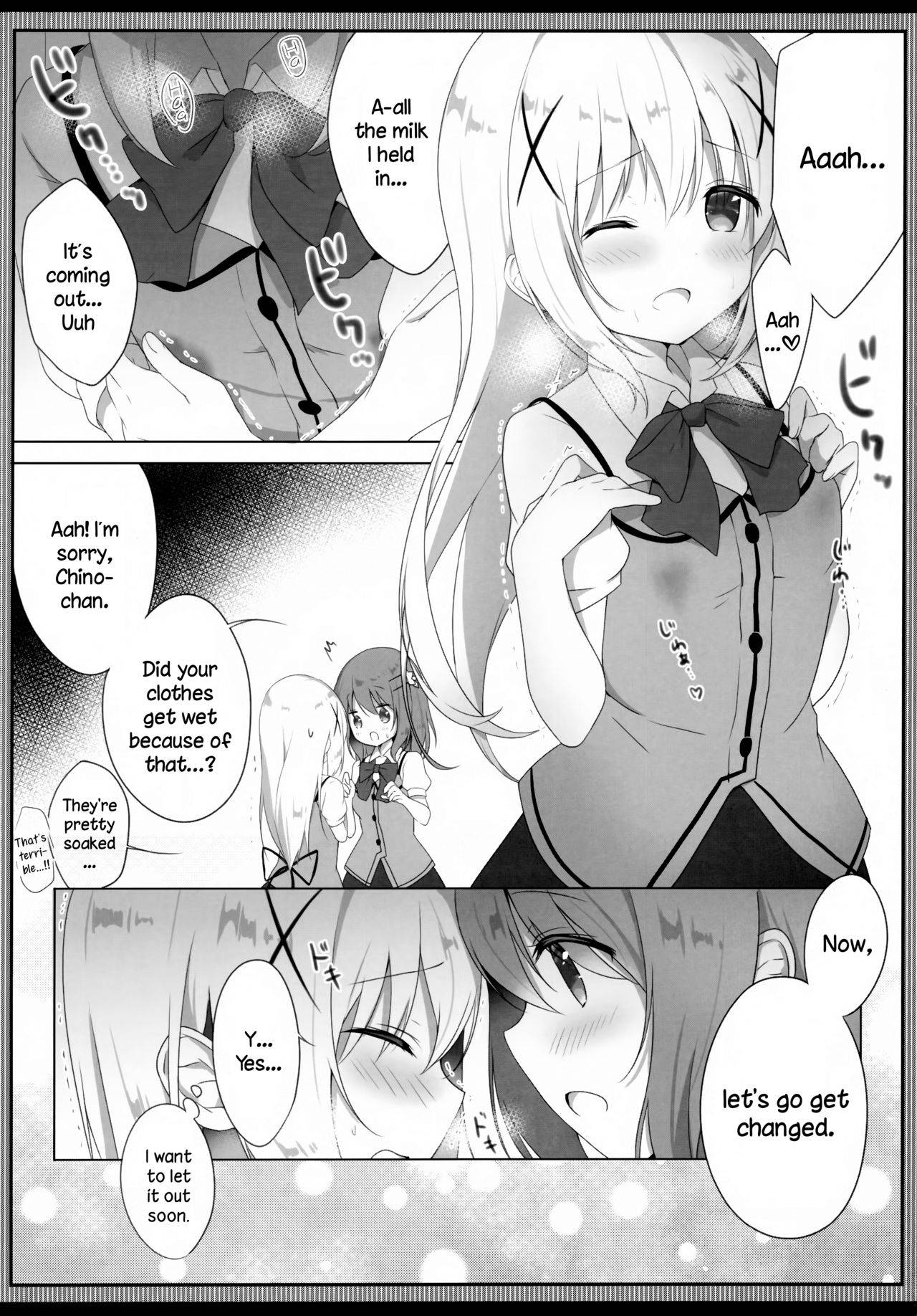 (C96) [Ame Usagi (Amedamacon)] Amatoro Chino Milk | Chino’s Sweet & Fatty Milk (Gochuumon wa Usagi desu ka?) [English] [DKKMD Translations]