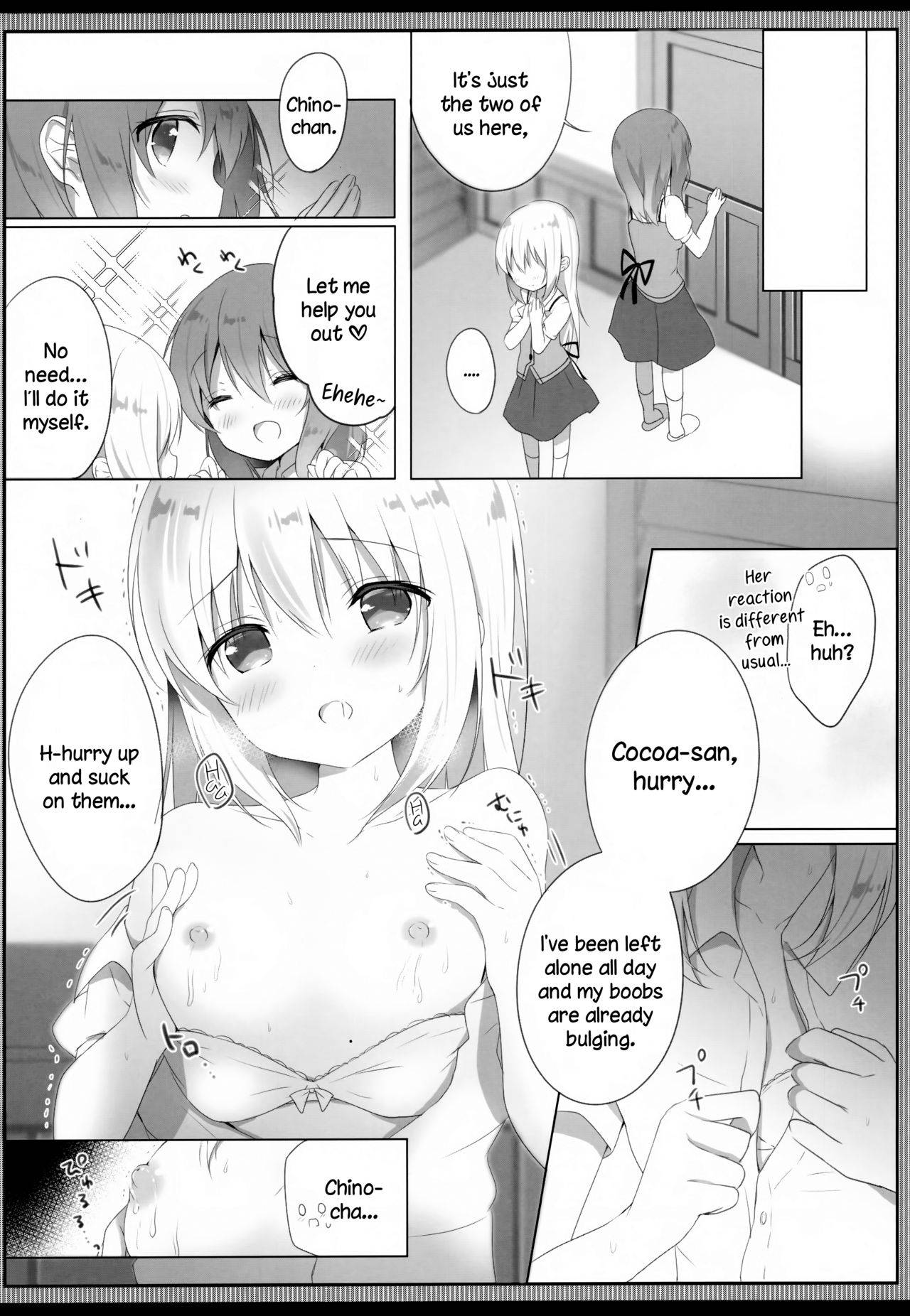 (C96) [Ame Usagi (Amedamacon)] Amatoro Chino Milk | Chino’s Sweet & Fatty Milk (Gochuumon wa Usagi desu ka?) [English] [DKKMD Translations]