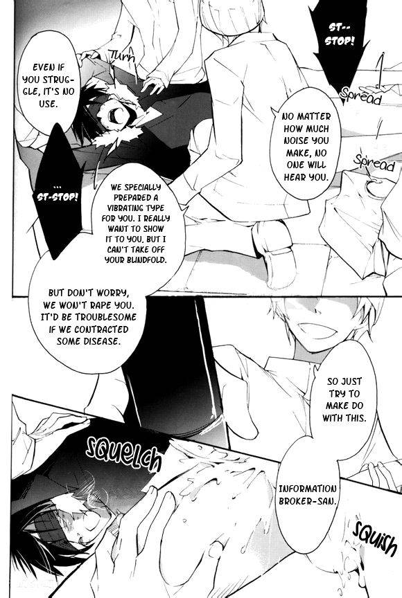 [arabicYAMATO] Izaya's Imprisonment - Durarara doujinshi (Yaoi-Sei) English