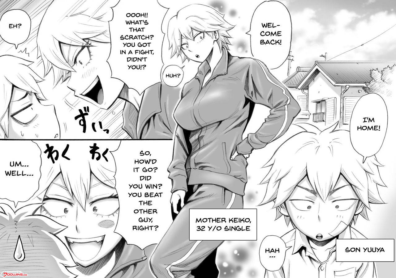 [DT Koubou (DAIGO)] Motoyan no Kaa-chan to Kozukuri Koubi | Having Baby-Making Sex With a Former Delinquent Mother [English] {Doujins.com}