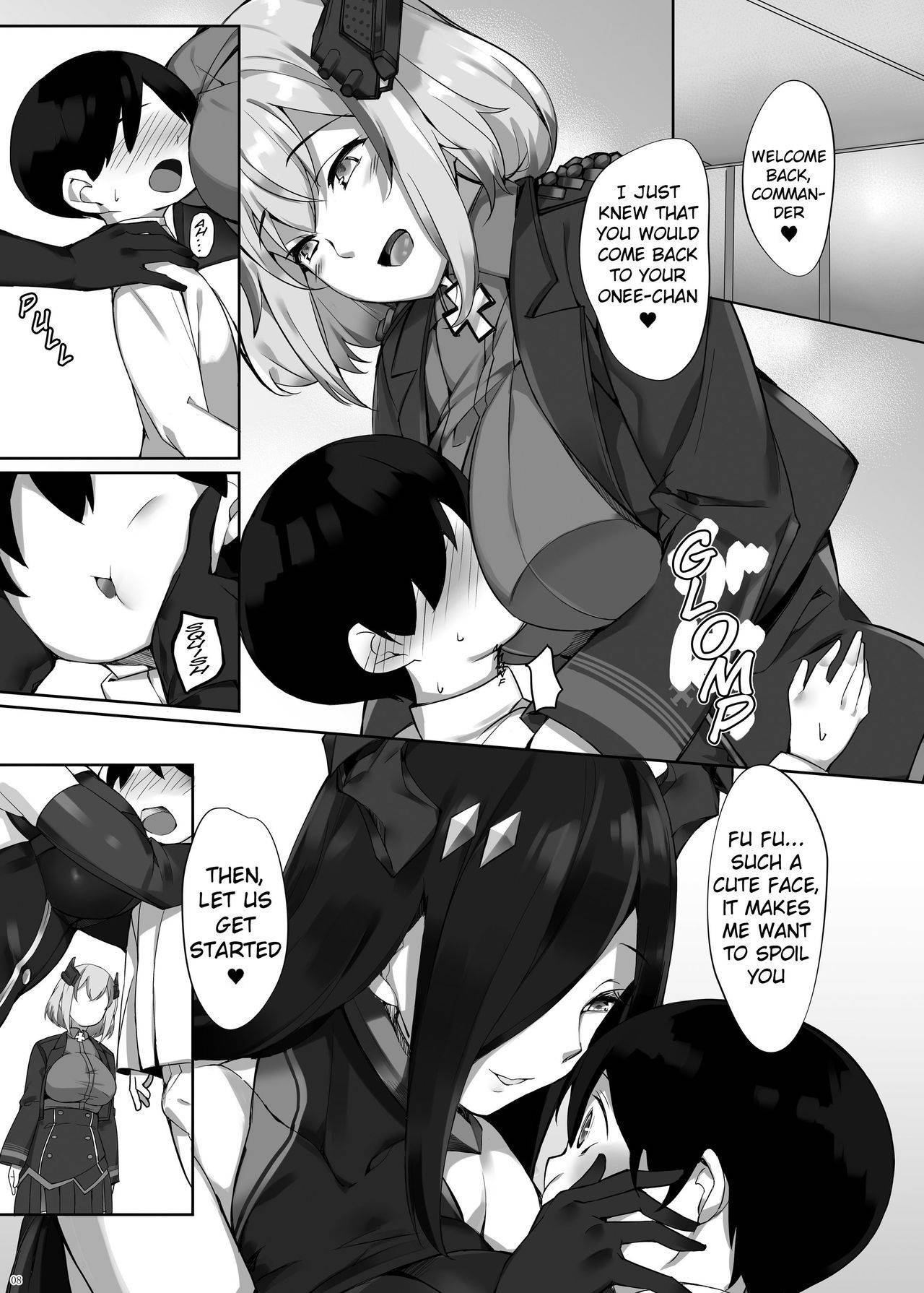 [Salt Choc (Naha 78)] Friedrich no Shota Ama Haha Indeki | Friedrich's Motherly Spoiling of a Shouta (Azur Lane) [English] [Mysfruarna] [Digital]