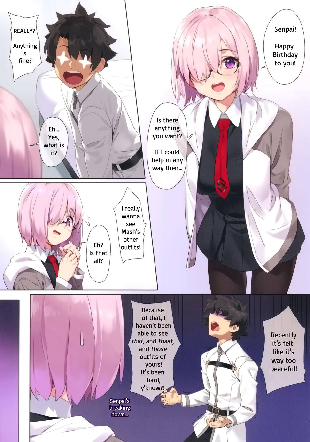 (C96) [OrangeMaru (YD)] Chaldea Maid #Mash (Fate/Grand Order) [English] [Decensored]