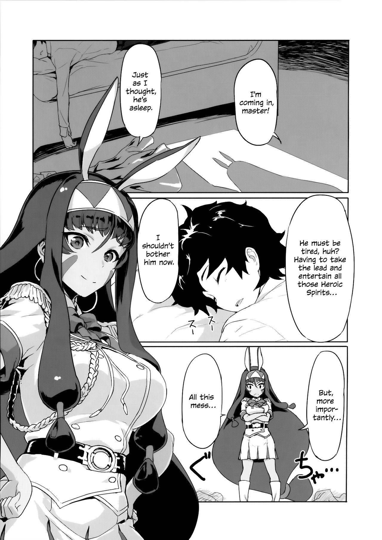 (C93) [Jikansa-Kougeki (Tooya Daisuke)] Nitocris ni Fukei na Koto o suru Hon | A Book About Disrespecting Nitocris (Fate/Grand Order) [English] [Melty Scans]