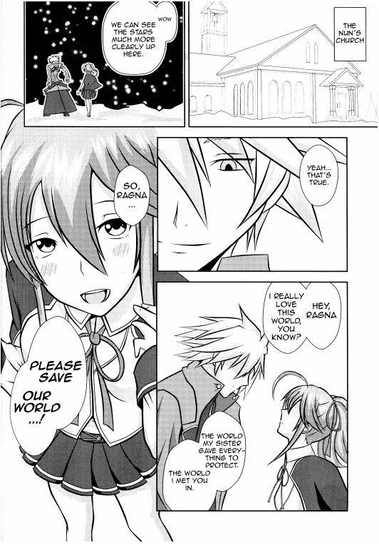 BlazBlue Ragna x Celica Hentai Doujinshi by Fisel from REVELLIUS team(English)