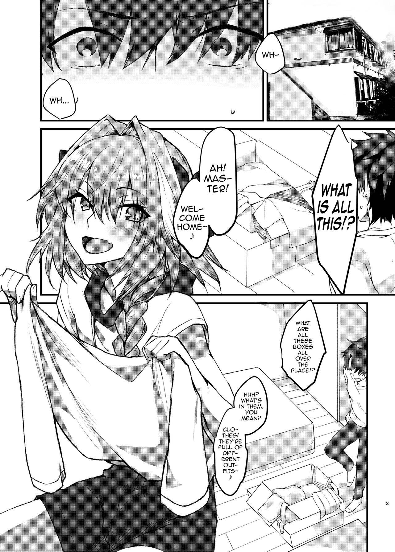 [Nekorobi (Nakajima Kotoko)] Astolfo-kun to Cosplay H suru Hon (Fate Grand Order) [English] [mysterymeat3] [Digital]