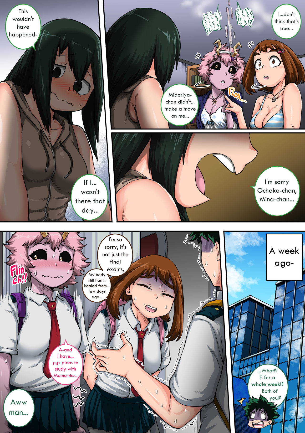 [Juicebox Koujou (Juna Juna Juice)] Boku no Harem Academia: 6-wa "Harem no Hajimari" | My Harem Academia 6: The Start of a Harem (Boku no Hero Academia) [English]