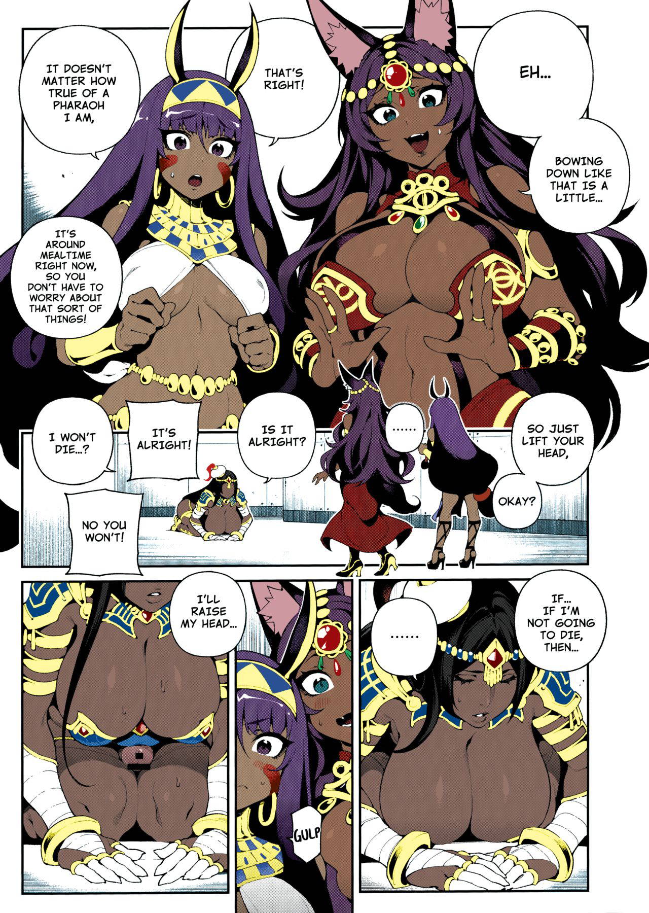 (C96) [Bear Hand (Fishine Ireading)] CHALDEA MANIA - Trio Brown (FateGrand Order) [English] [Nishimaru][Colorized]