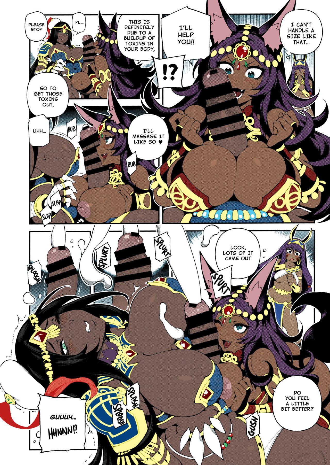 (C96) [Bear Hand (Fishine Ireading)] CHALDEA MANIA - Trio Brown (FateGrand Order) [English] [Nishimaru][Colorized]