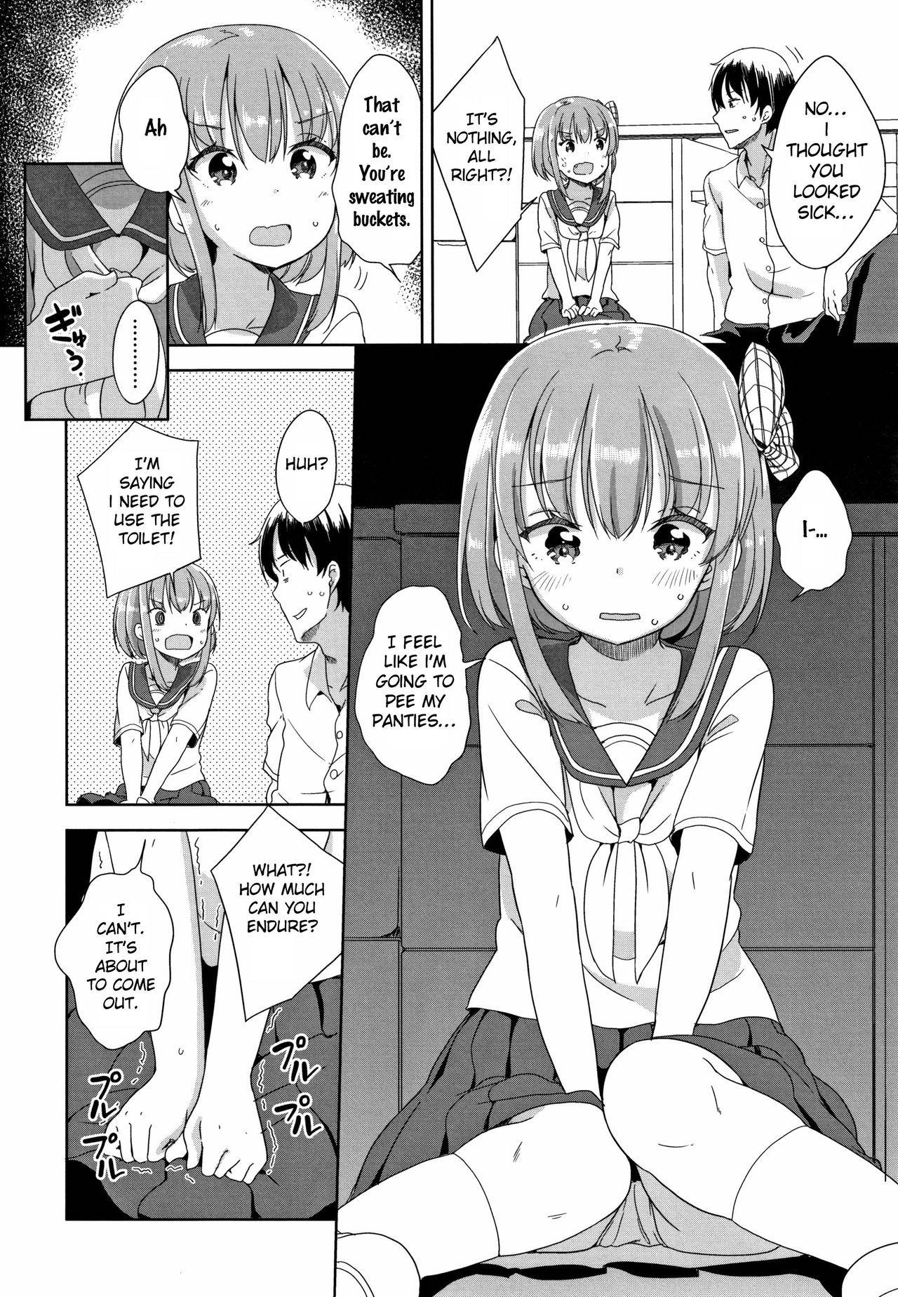 [Fuyuno Mikan] Peeing (Hatsujou Girls) [English] [SquigglesJP]