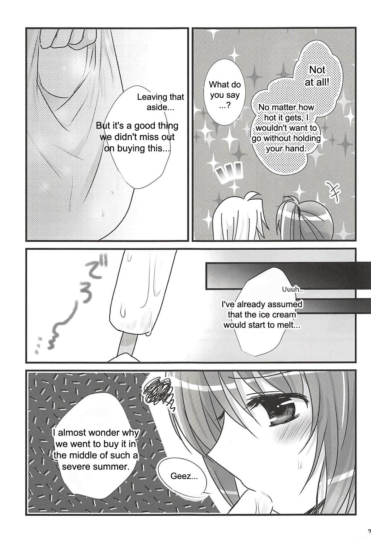 (C94) [Ameiro (Nanashiki)] Natsudoke (Mahou Shoujo Lyrical Nanoha) [English] [Started The Breaker + NanoFate]